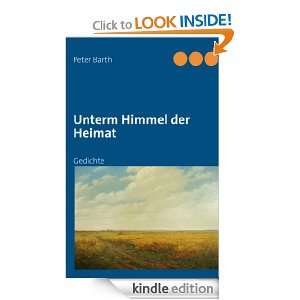 Unterm Himmel der Heimat Gedichte (German Edition) Matthias Plack 