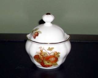   ~ Bavaria ~ Fruit & Nuts ~ Small Sugar Bowl ~ Great Condition  