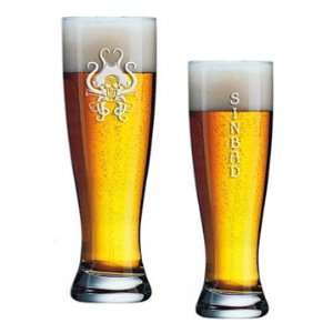  BeerTats   Wheat Beer Glasses