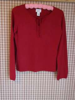 ANN TAYLOR WOOL/CASHMERE BLEND SWEATER S SMALL  