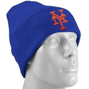   York Mets Royal Blue Cuffed Knit Beanie 