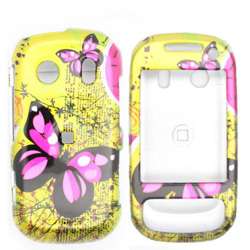 Samsung M350 Seek Yellow Butterfly Snap on Case  