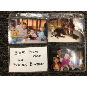  3 X 5 Photo Page 10pack