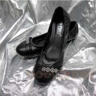 Nice Womens Fashion Casual Comfo Flats Shoes FENIA 613 Black Brand NEW 