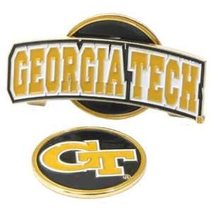  Georgia Tech Yellow Jackets NCAA Slider Clip & Ball Marker 