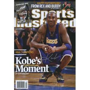   Bryant Sports Illustrated Autograph Poster   6/22/09 
