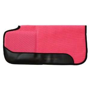 Air Comfort Shock Absorber PVC Built Up Saddle Pad Pink 