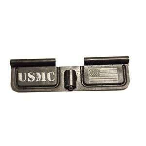 USMC with American Flag Custom Ejection Port Cover  Sports 
