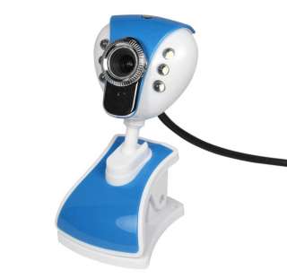 20 Mega USB 6 LED Webcam Camera PC Laptop Mic Gift NMW  