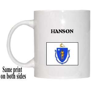    US State Flag   HANSON, Massachusetts (MA) Mug 