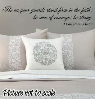 custom interior WALL DECAL your favorite bible verse  