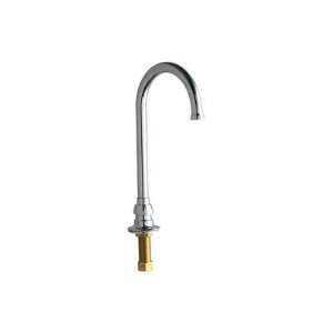  Chicago Faucets 626 ABCP Single Hole Kitchen Sink Faucet 