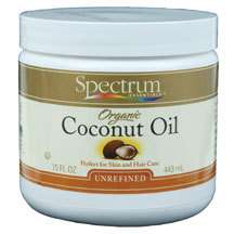 SPECTRUM Coconut Oil for Hair and Body Organic 15 OZ  