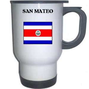  Costa Rica   SAN MATEO White Stainless Steel Mug 