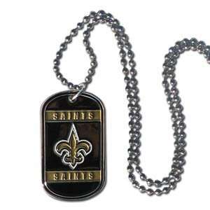 New Orleans Saints Dog Tag   Neck Tag