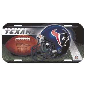   Texans High Definition License Plate 