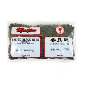 Salted Black Beans 8oz Grocery & Gourmet Food