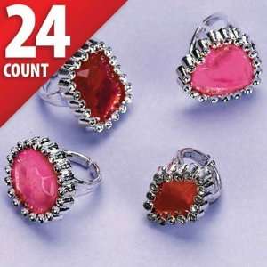  Valentines Day Gemstone Rings 24ct