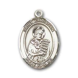  Sterling Silver St. Christian Demosthenes Medal Jewelry