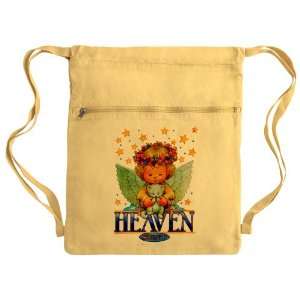  Messenger Bag Sack Pack Yellow Heaven Sent Angel 