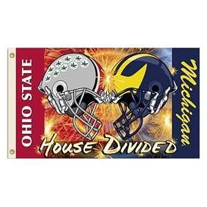  Ohio State Buckeyes / Michigan Wolverines Rivalry 3x5 