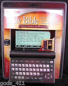 NIV KJV Electronic Bible W/ Bible Holman Dictionary BIB 475 