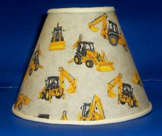 Construction Equipment Lamp Shade Lampshade Tan 428b1  