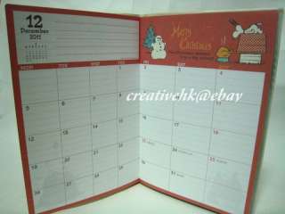  snoopy 2012 diary schedule book new please note that the holiday 