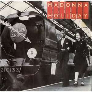     Train Paper Sleeve & Injection Moulded Labels Madonna Music