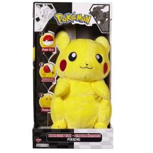  Pokemon Reversible Plush B&W Series #4 Pikachu Into Poké 