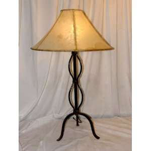  Southwestern Wrought Iron Table Lamp 32 (TL10)