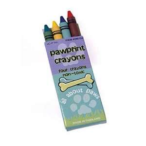  Pawprint Crayons Toys & Games