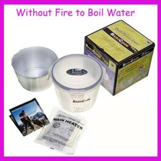 New Camping,Fishing Cookware Without Fire to Boil Water  