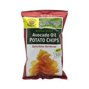 Good Health Avocado Oil Potato Chips   Barcelona Barbecue   24 ea