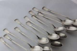 Reed & Barton Chambord Sterling Silver Ice Tea Spoons  