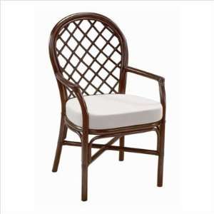    Selamat Designs Oval Back Trellis Chair Patio, Lawn & Garden