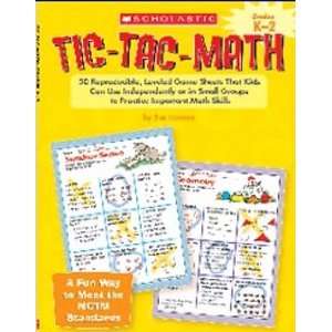  Tic Tac Math Grades K 2 Toys & Games