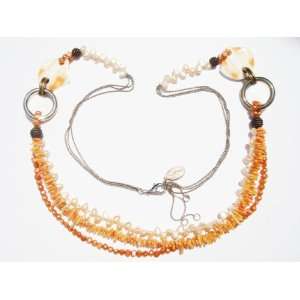  Compostela Collection Fresh Water Pearls and Bamboo Coral 