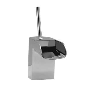   Handle Bathroom Faucet with Pop Up Drain and Metal L