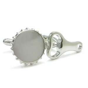  Bottle Cap and Opener Cufflinks 