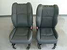 Dodge Ram black leather heated/cooled front seats w/logo