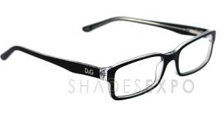 NEW DOLCE&GABBANA D&G Eyeglasses DD 1180 BLACK 675 DD1180 51MM  