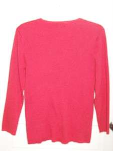 NWT Womens STYLE & CO Pink Sweater Cardigan Size XL XLarge  