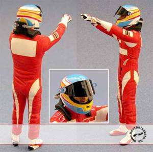 24 ALONSO F10 DRIVER FIGURE VICTORY SIGN for REVELL  