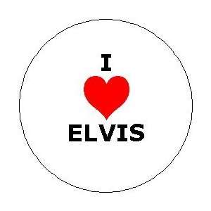  I Love Elvis Presley Pinback Button Heart Pin Everything 