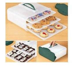 Bakers Carrier w/ Shelves and Deviled Egg Carriers  