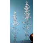 Roman Club Pack of 12 Christmas Morning Clear Glitter Decorative Tree 