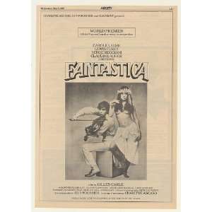  1980 Fantastica Movie World Premier Promo Trade Print Ad (Movie 