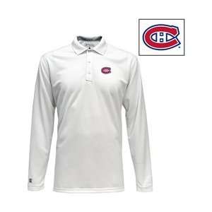  Antigua Montreal Canadiens Victor Long Sleeve Polo Shirt 