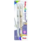   Pen, Medium Line, Permanent, Gold and Silver Ink, 2 Pack (K908BPXZ